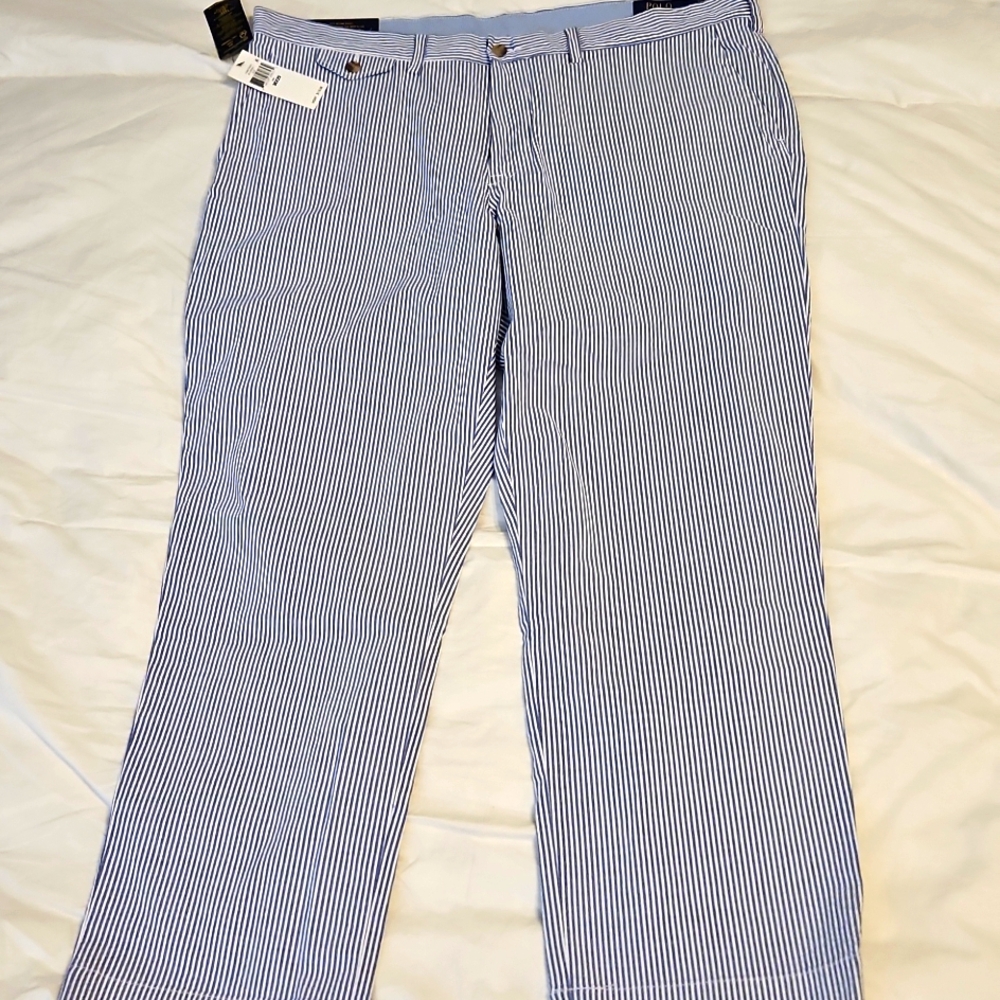 Polo Ralph Lauren Pinstripe Pants.  Mens 38